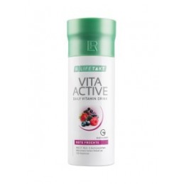 LR- Vita Activ  150 ml természetes immunerősítő 21 féle gyümölcs és zöldséget tartalmaz.