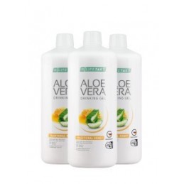 LR-Aloe Vera mézes ivógél szett 3 x 1L, 90% aloe vera gél 9% mézzel és C-vitaminnal