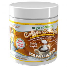Organic Force- Kávé vaníliás kollagén por 318 g