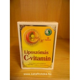 Liposzómás C-Vitamin Csipkebogyóval, Acerolával, Szolomaggal és Lecitinnel 30 db