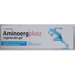 AminoergPlusz Regeneráló Gél 100 g - Mozgásszervi, Reumatikus Fájdalom Enyhítésére