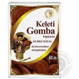 Keleti Gomba Kapszula + Kurkuma 60 db - Dr. Chen