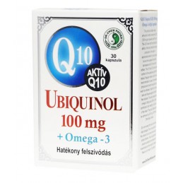 Aktív Q10 Ubiquinol100 mg+Omega-3 Kapszula 30 db -Dr. Chen