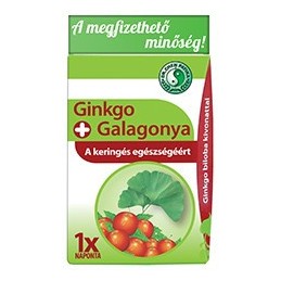 Ginkgo+Galagonya Kapszula 30 db - Dr. Chen